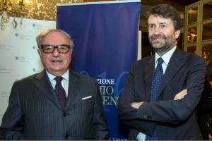 Achille Colombo Clerici con il Ministro Dario Franceschini